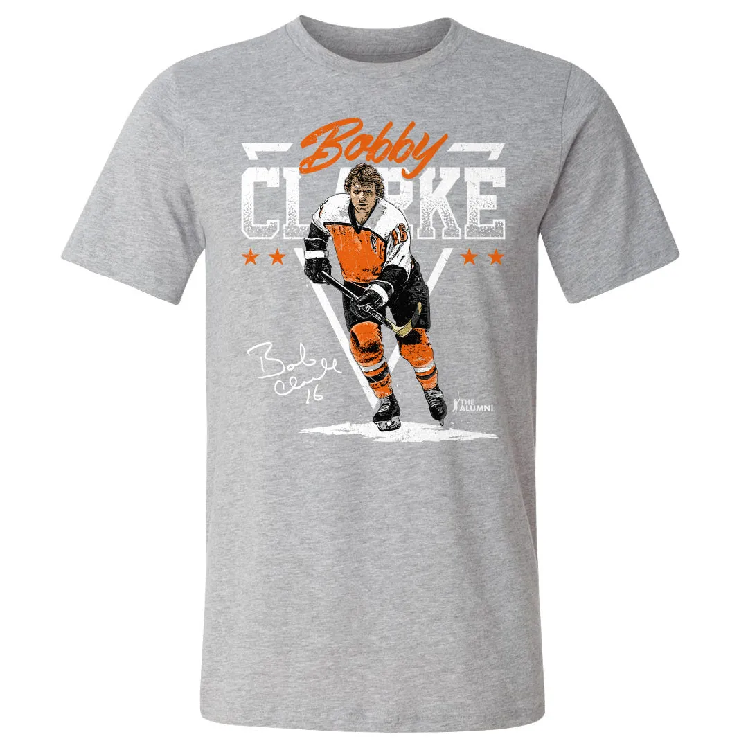 Bobby Clarke Triangle Name WHT sold by 500 Level product image thumbnail 2