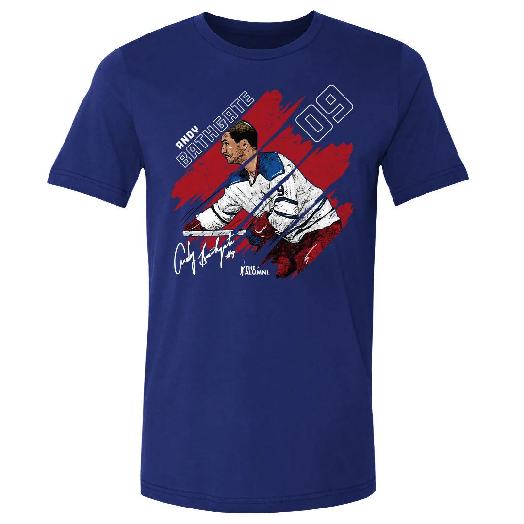 Andy Bathgate Stripes WHT sold by 500 Level product image thumbnail 2