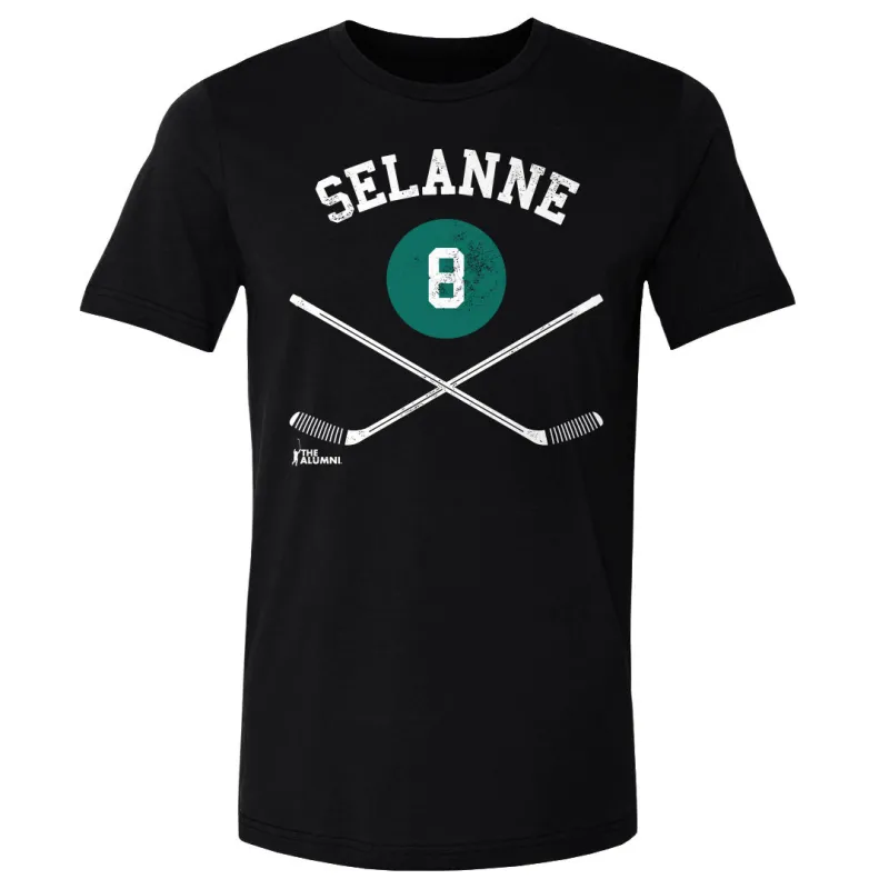 Teemu Selanne San Jose 8 Sticks WHT sold by 500 Level