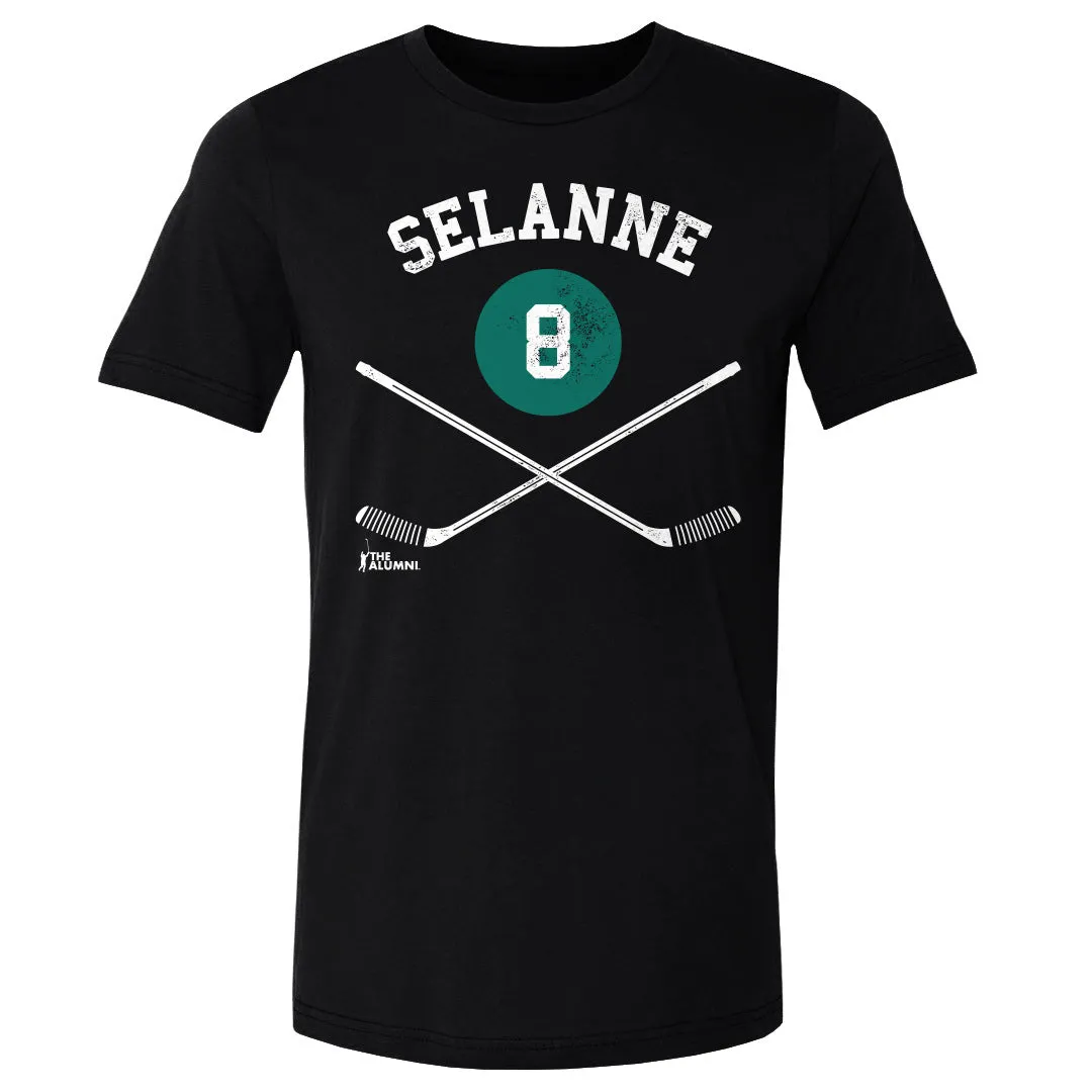 Teemu Selanne San Jose 8 Sticks WHT sold by 500 Level