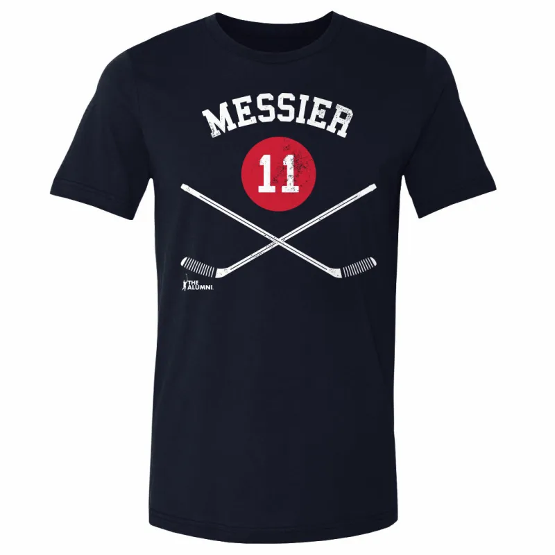 Mark Messier Vancouver 11 Sticks WHT sold by 500 Level