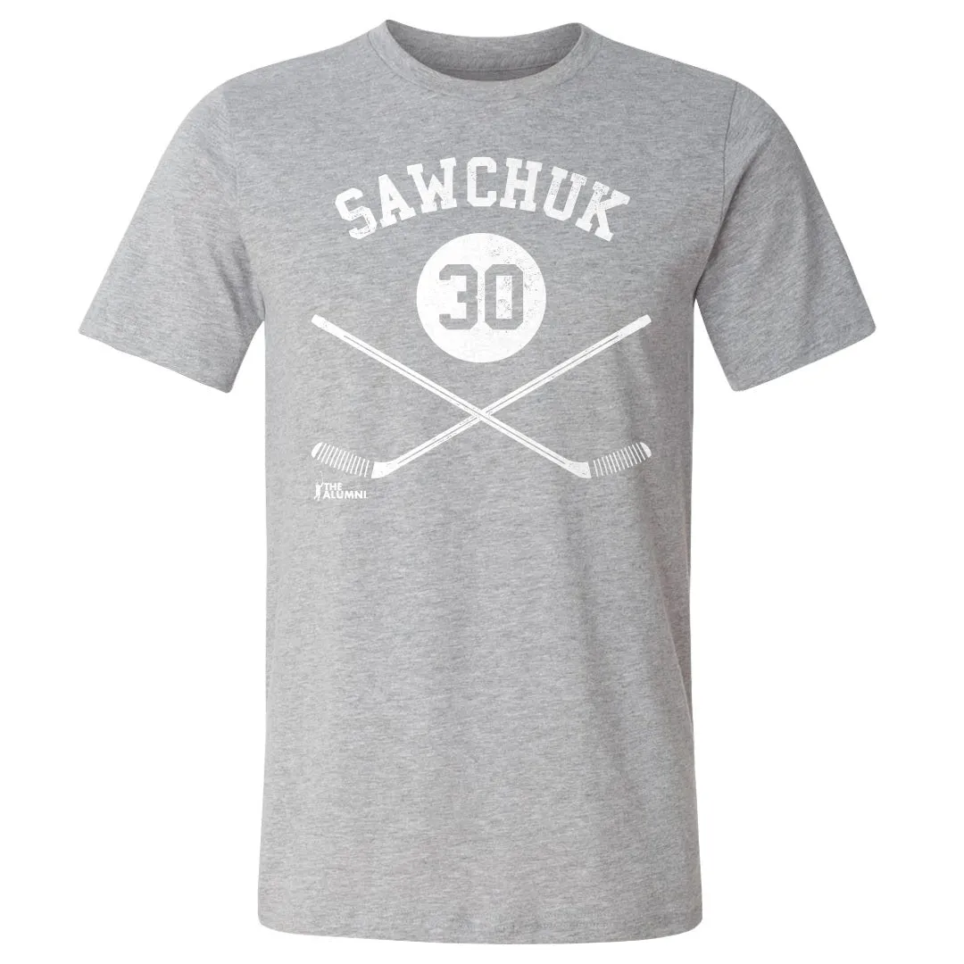 Terry Sawchuk Toronto 30 Sticks WHT sold by 500 Level