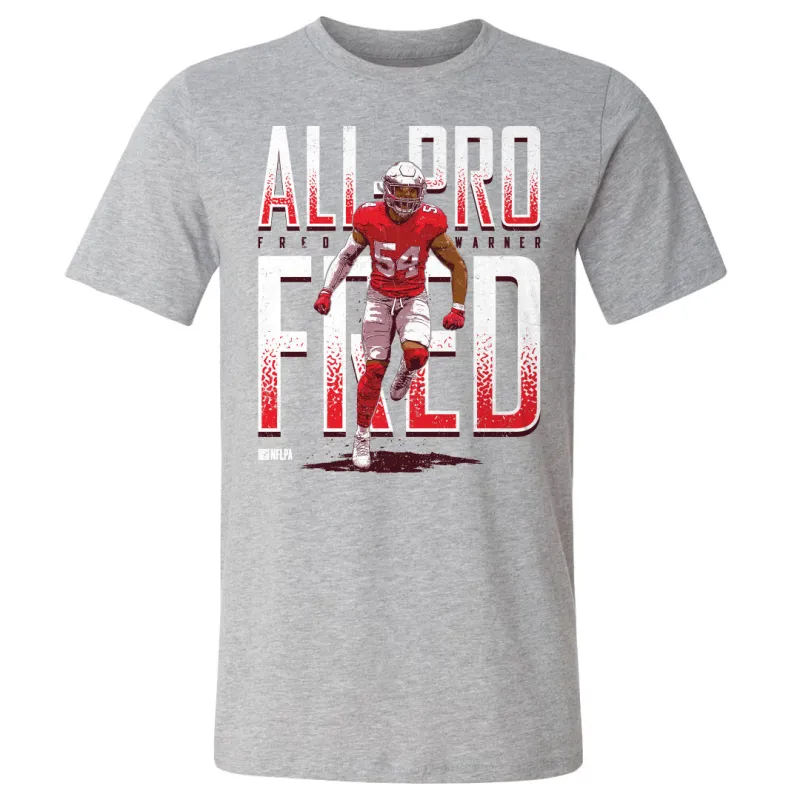 Fred Warner All Pro Fred WHT sold by 500 Level