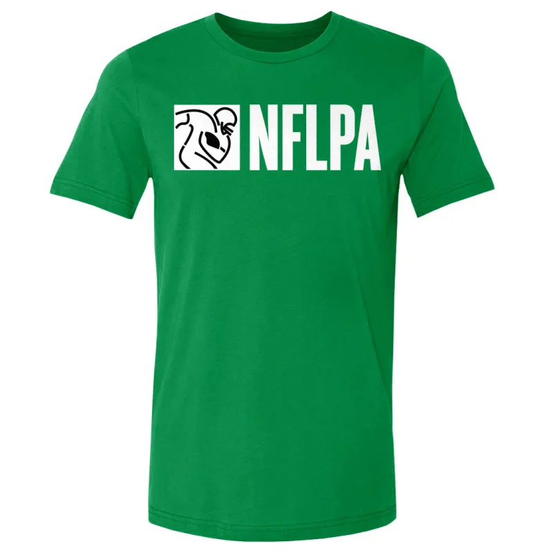 NFLPA Horizontal Logo White WHT sold by 500 Level