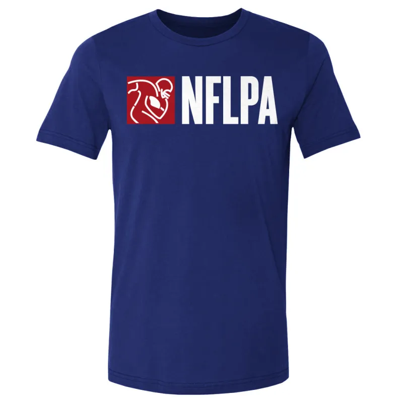 NFLPA Horizontal Logo Red White WHT sold by 500 Level