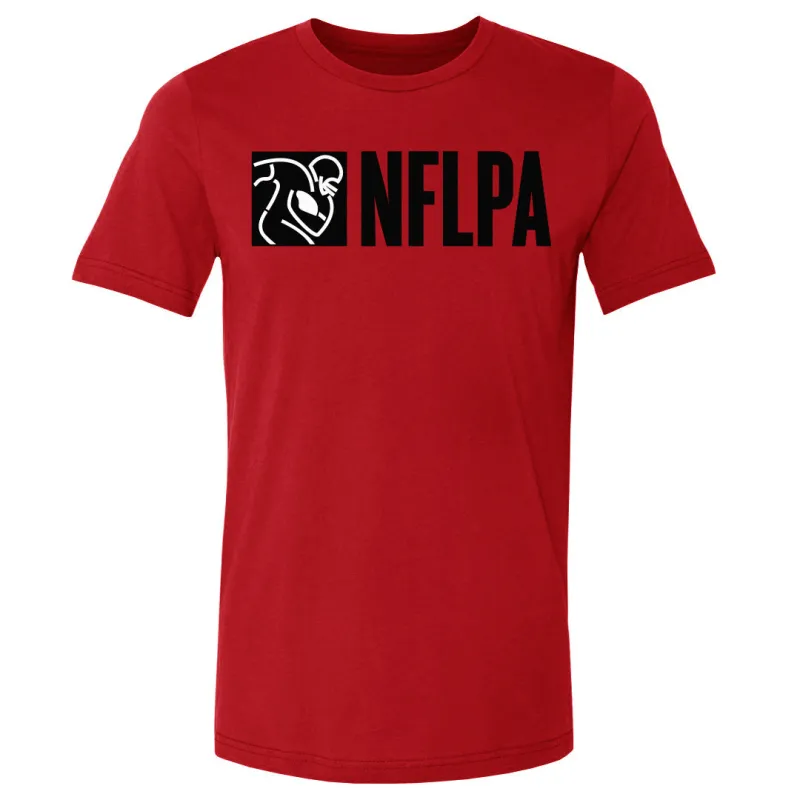 NFLPA Horizontal Logo Black WHT sold by 500 Level