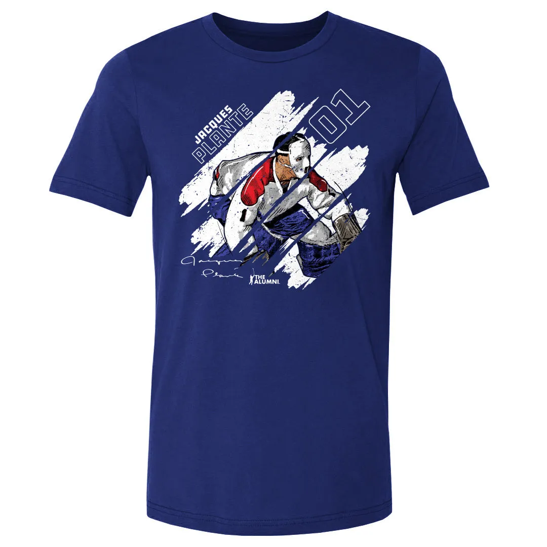 Jacques Plante Stripes WHT sold by 500 Level product image thumbnail 2