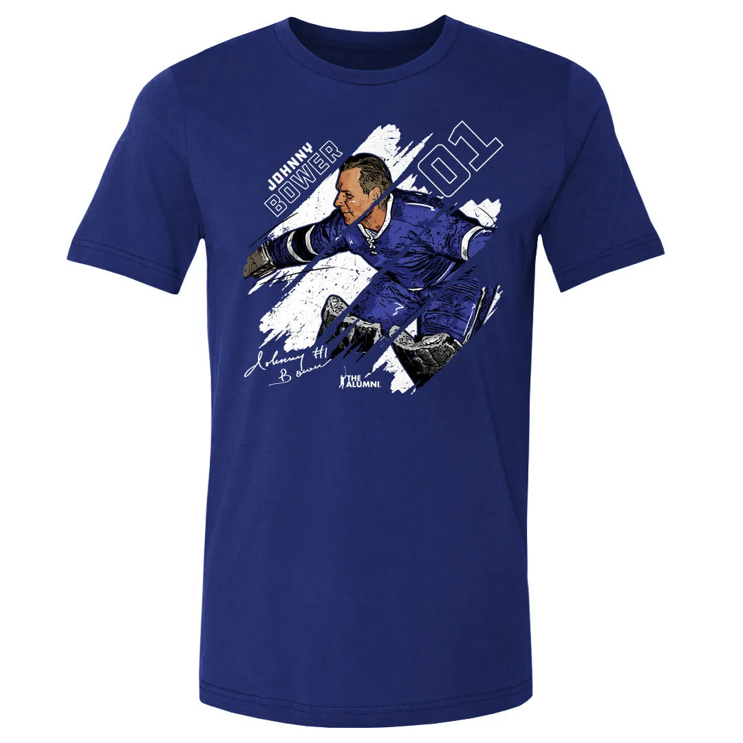 Johnny Bower Stripes WHT sold by 500 Level product image thumbnail 2