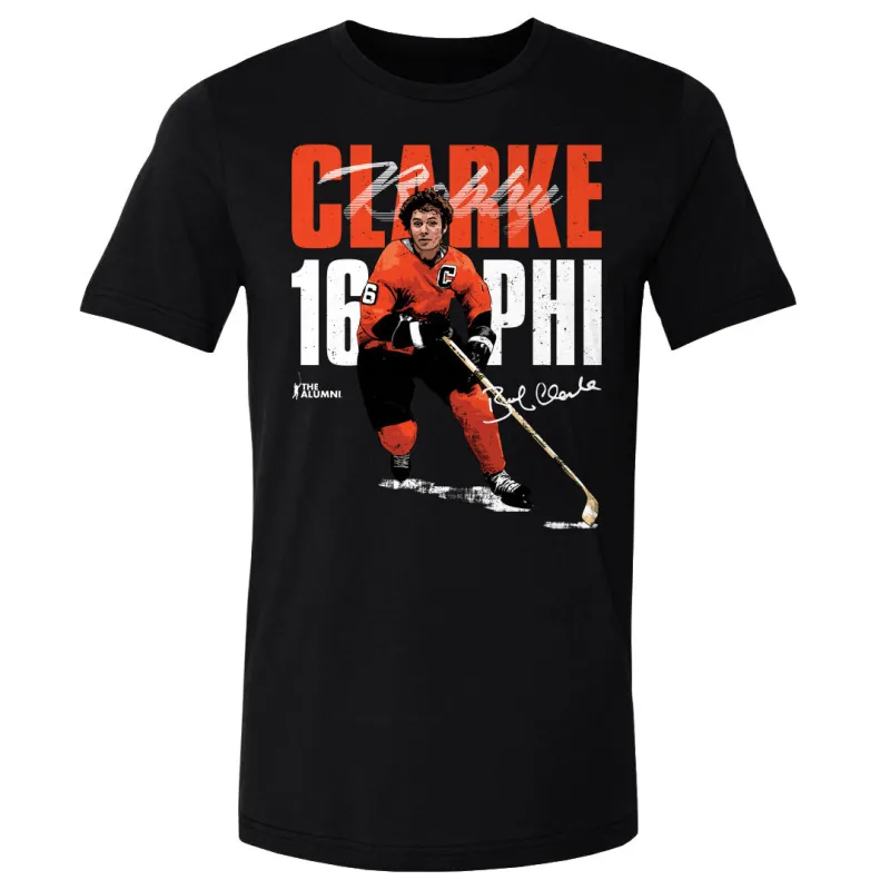 Bobby Clarke Philadelphia Bold WHT sold by 500 Level