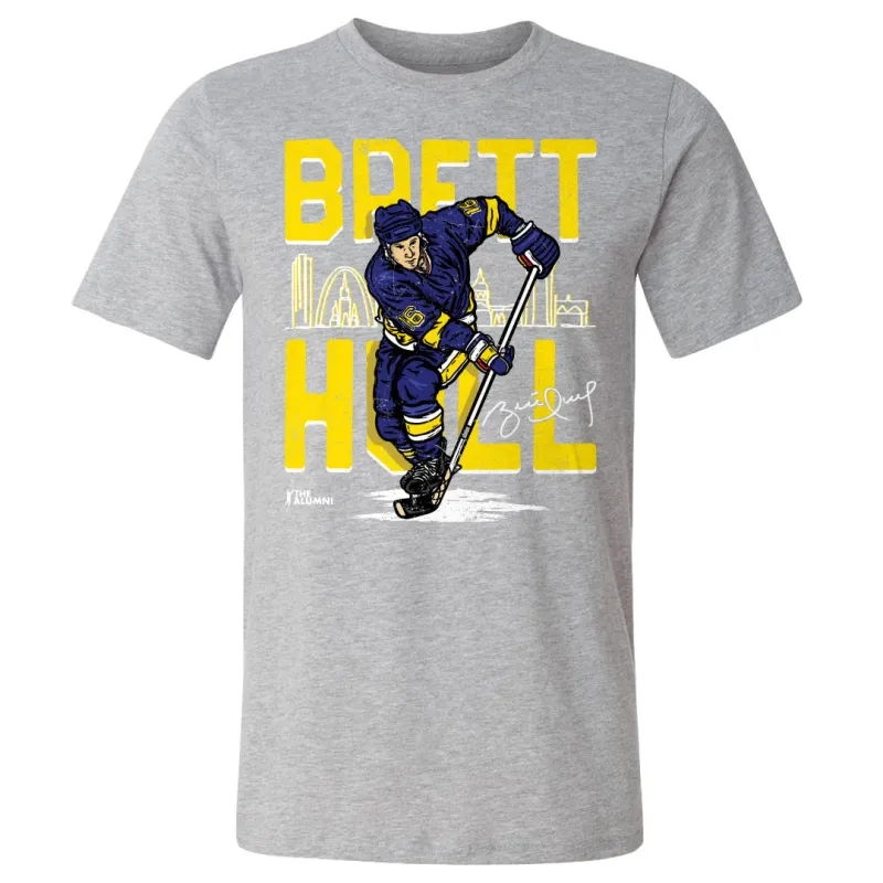 Brett Hull St. Louis Toon WHT sold by 500 Level