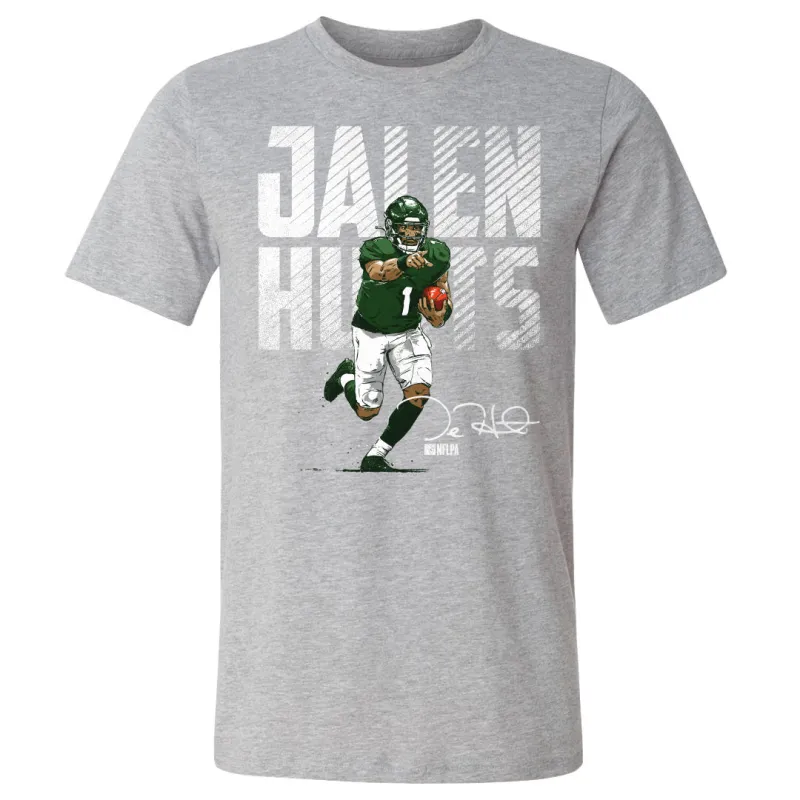 Jalen Hurts Philadelphia Bold WHT sold by 500 Level