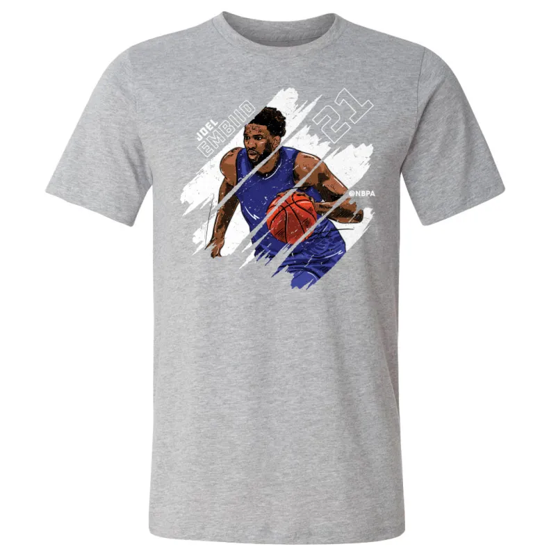 Joel Embiid Philadelphia Stripes WHT sold by 500 Level