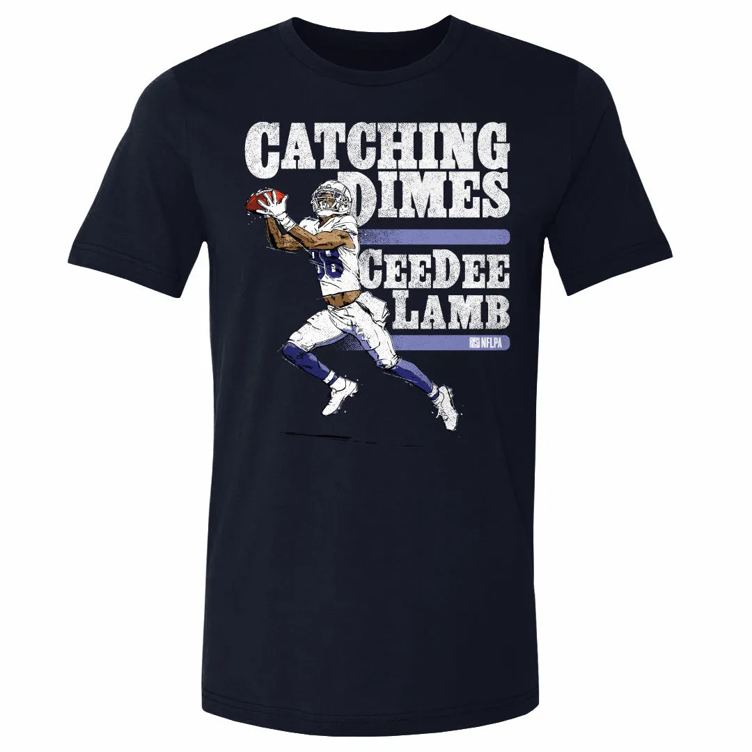 CeeDee Lamb Catching Dimes WHT sold by 500 Level product image thumbnail 2