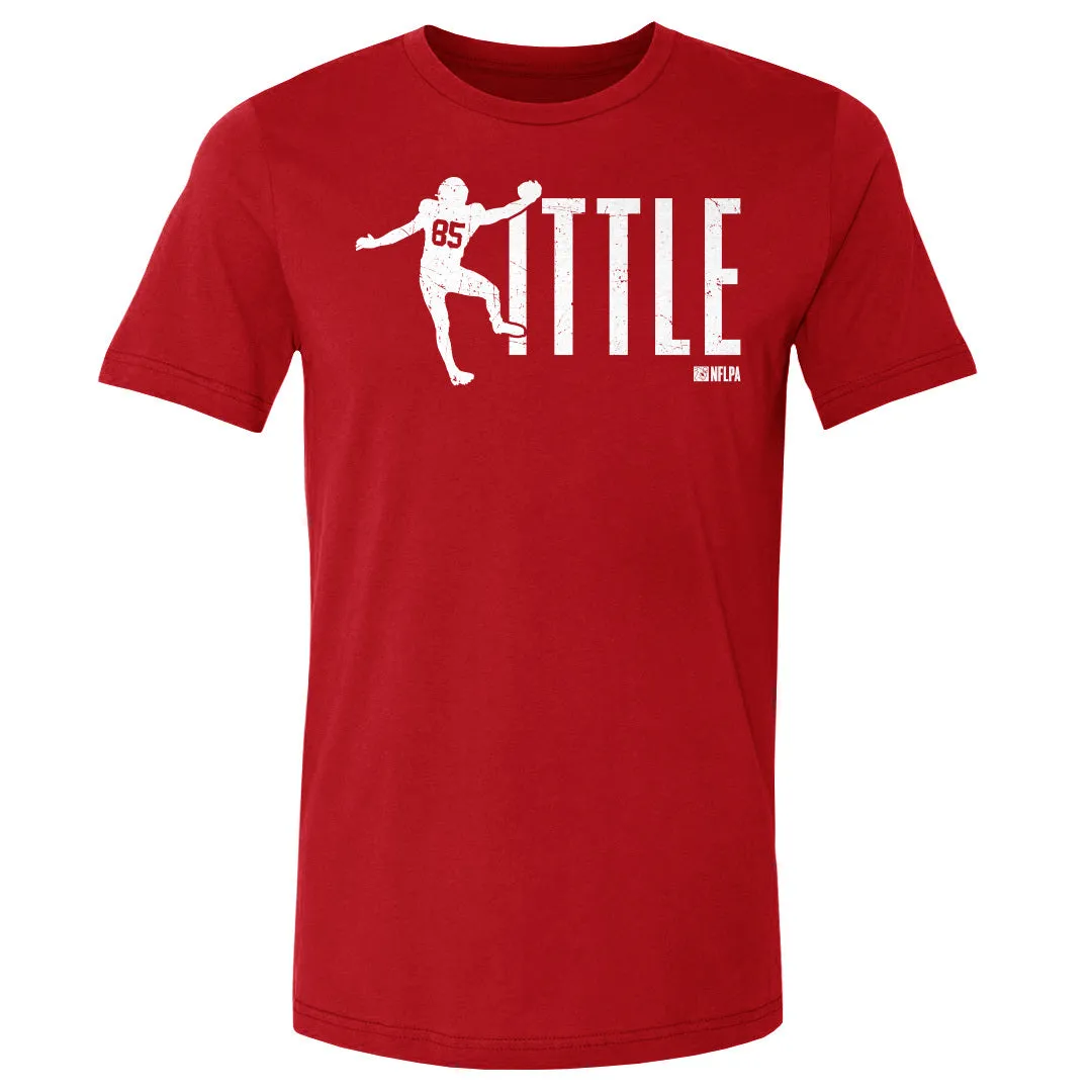 George Kittle Silhouette Name WHT sold by 500 Level product image thumbnail 2