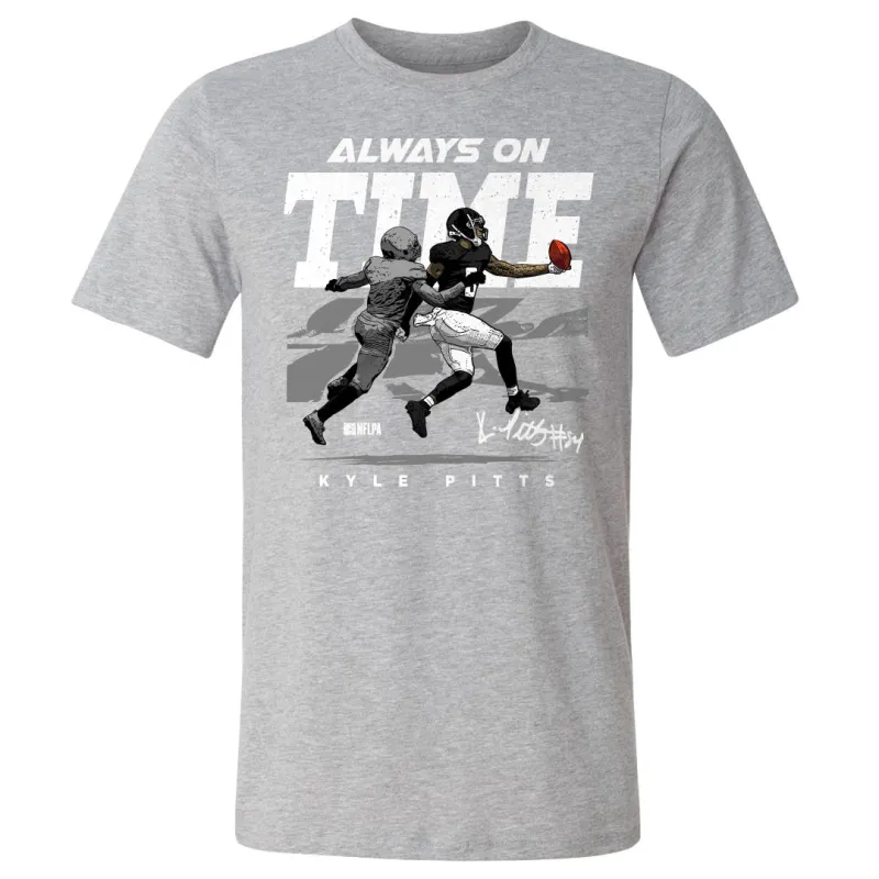 Kyle Pitts One Hand Catch WHT sold by 500 Level