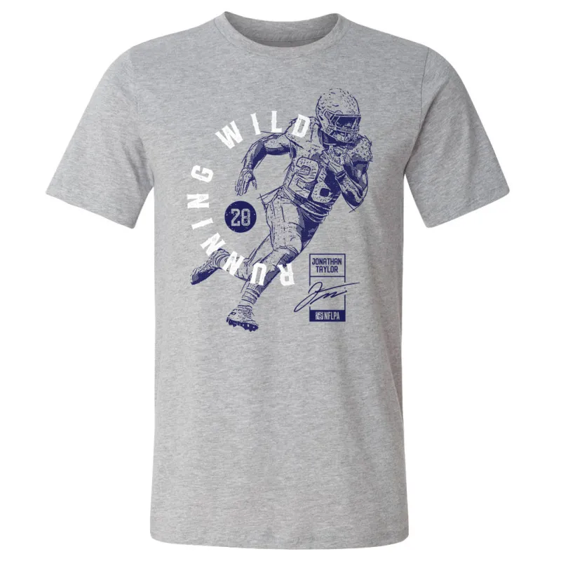 Jonathan Taylor Running Wild WHT sold by 500 Level