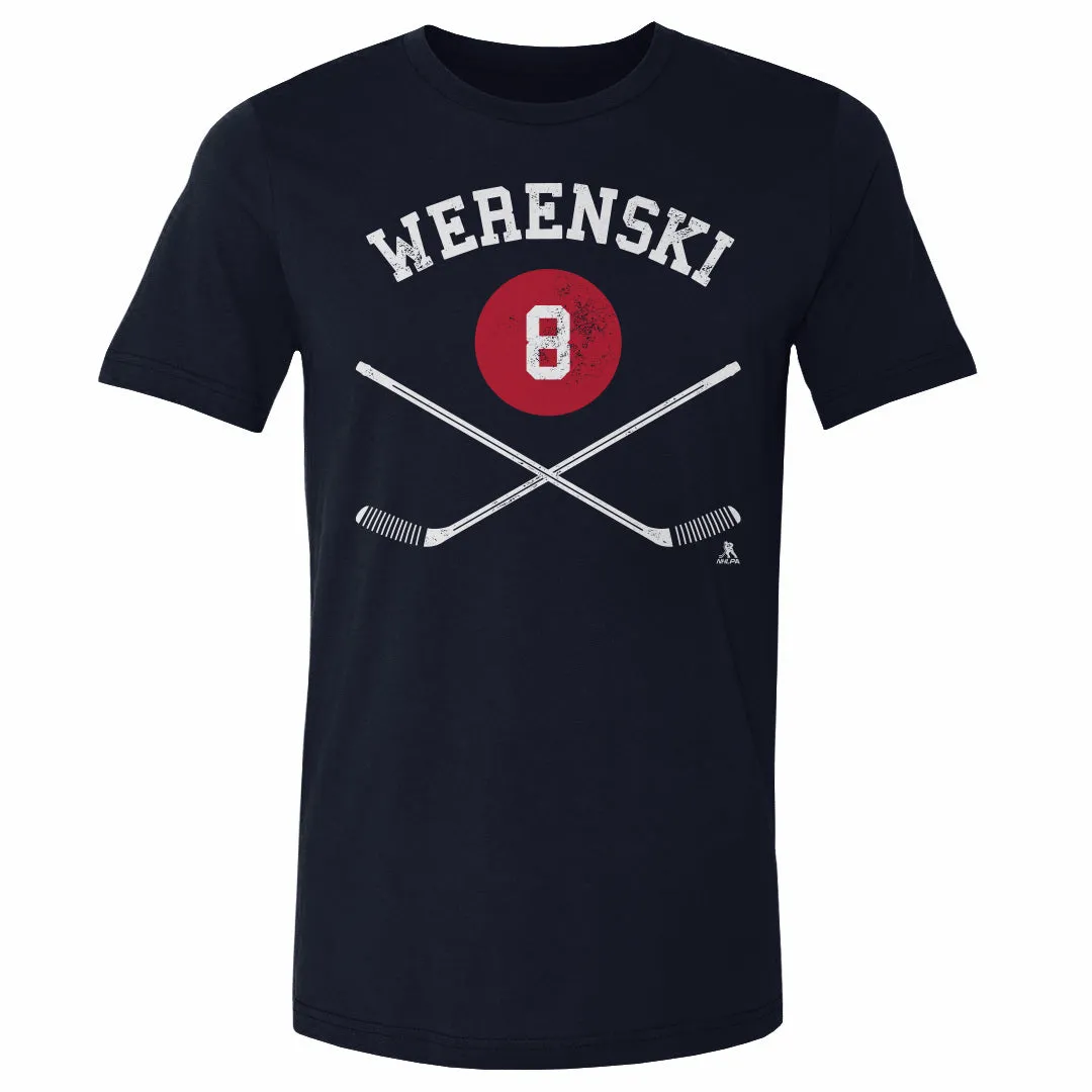 Zach Werenski Columbus Sticks WHT sold by 500 Level