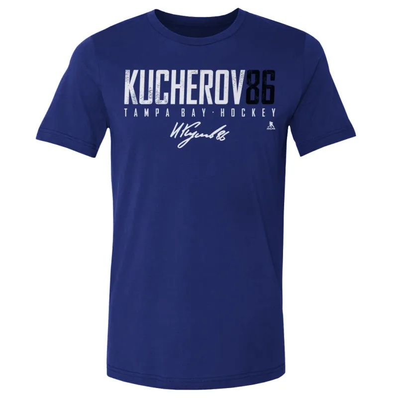 Nikita Kucherov Tampa Bay Elite WHT sold by 500 Level