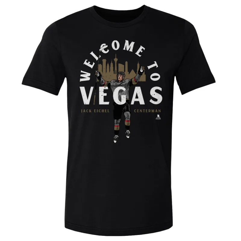 Jack Eichel Vegas Welcome To Vegas WHT sold by 500 Level