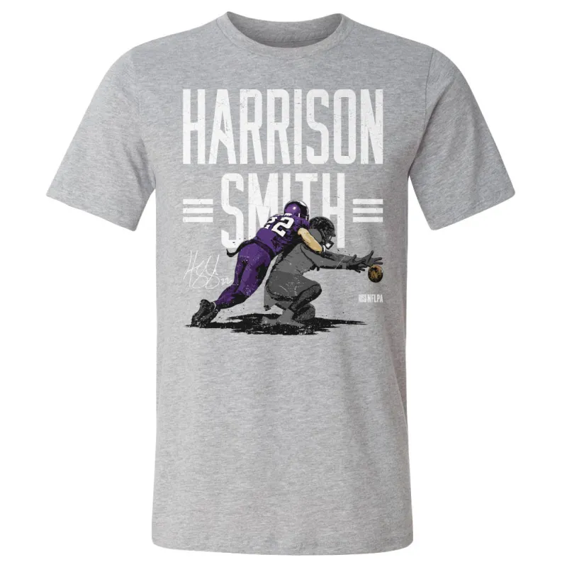 Harrison Smith Minnesota Tackle WHT sold by 500 Level
