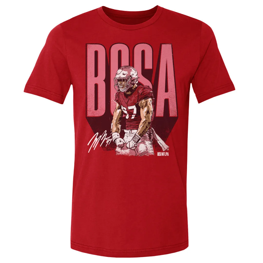 Nick Bosa San Francisco Bold WHT sold by 500 Level product image thumbnail 2