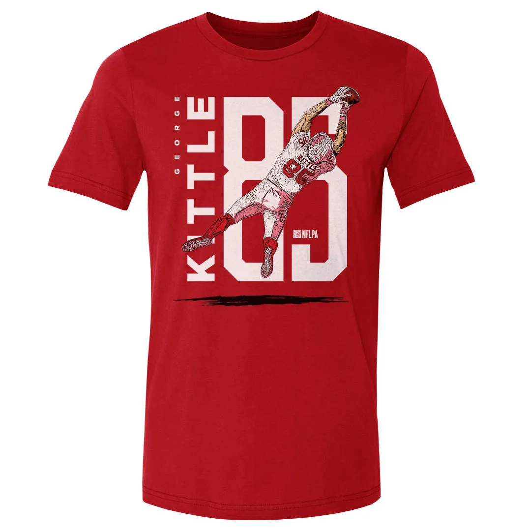 George Kittle San Francisco Jump WHT sold by 500 Level product image thumbnail 2