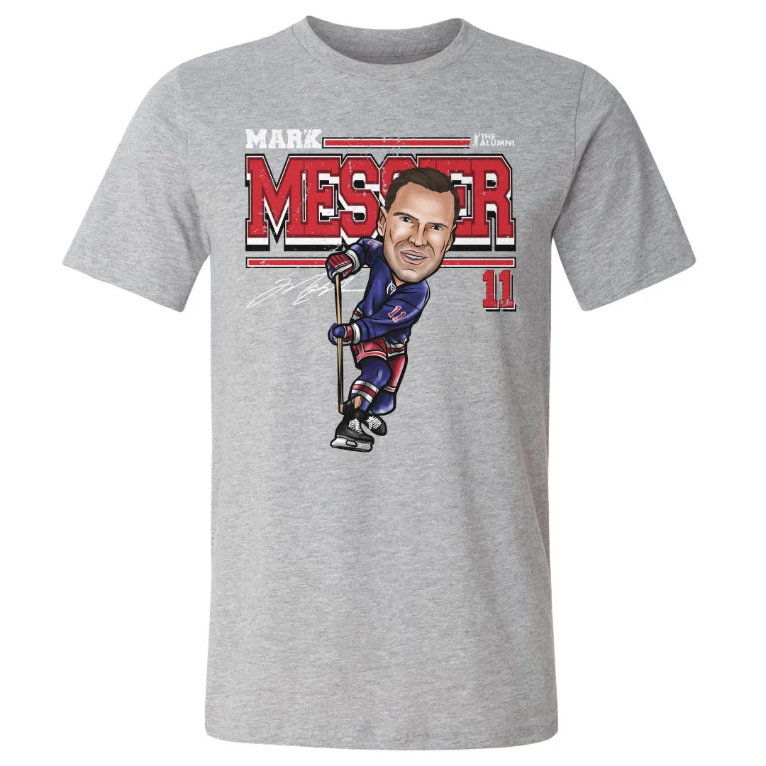 Mark Messier New York R Cartoon WHT sold by 500 Level product image thumbnail 2