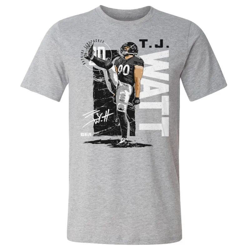 T.J. Watt Pittsburgh Vintage WHT sold by 500 Level