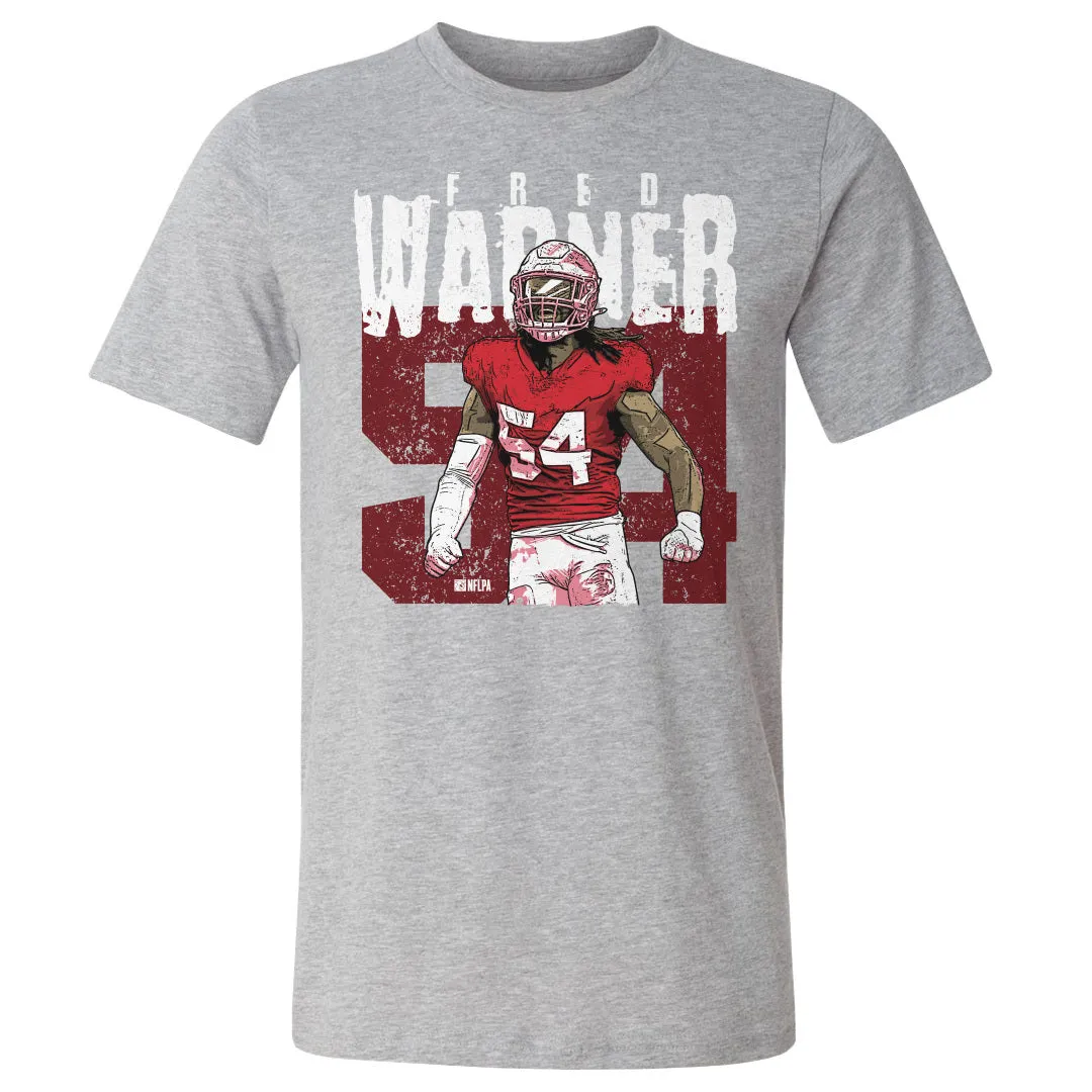 Fred Warner San Francisco Grunge WHT sold by 500 Level product image thumbnail 2