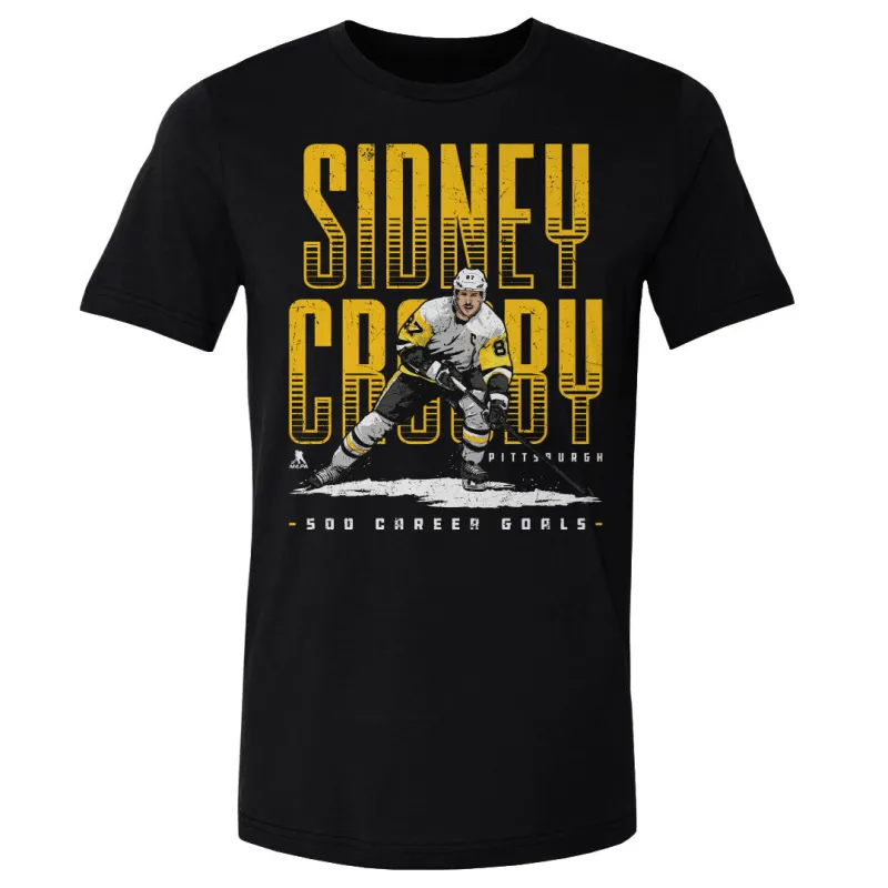 Sidney Crosby Pittsburgh 500 Goals WHT sold by 500 Level