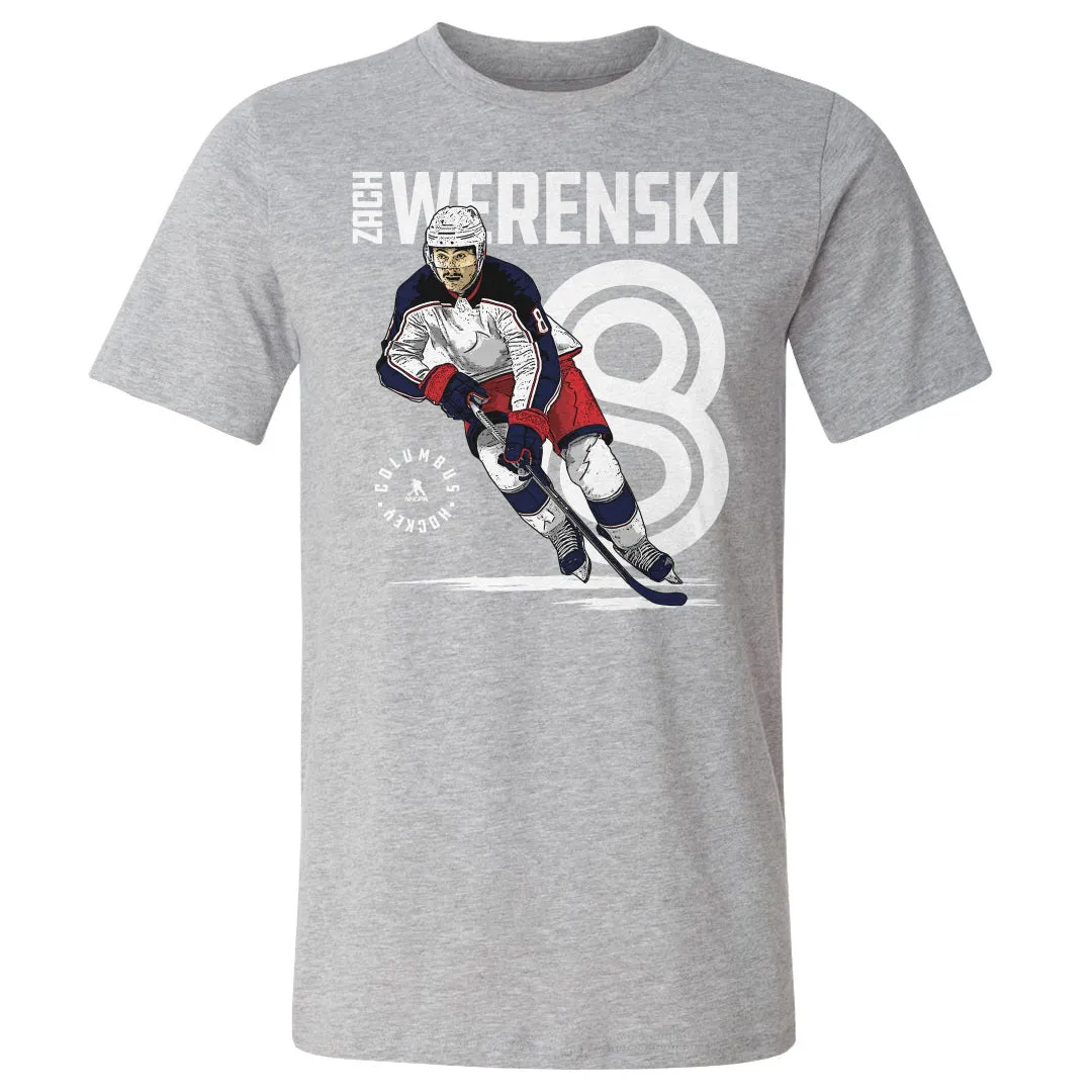 Zach Werenski Columbus Inline WHT sold by 500 Level product image thumbnail 2