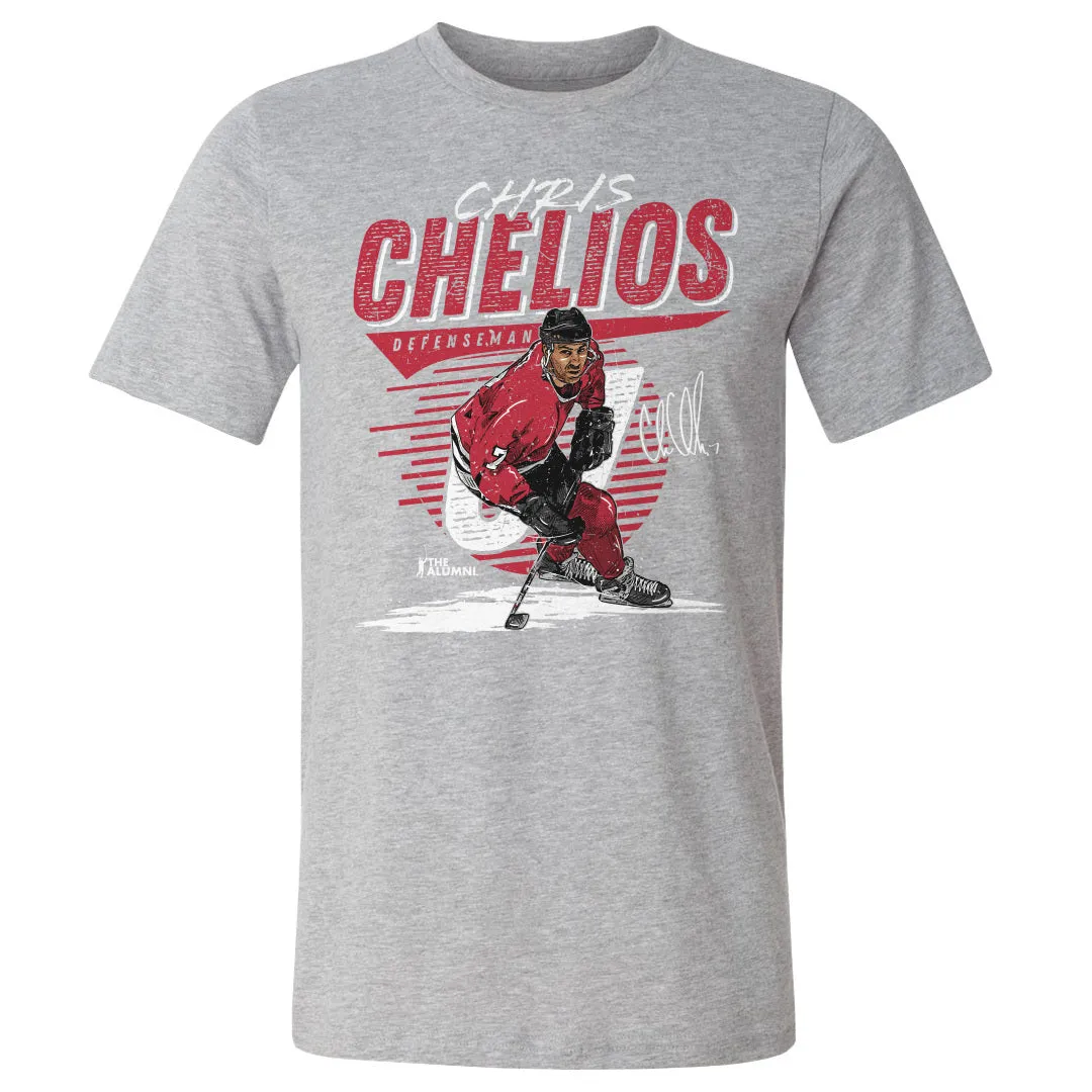 Chris Chelios Chicago Comet WHT sold by 500 Level product image thumbnail 2