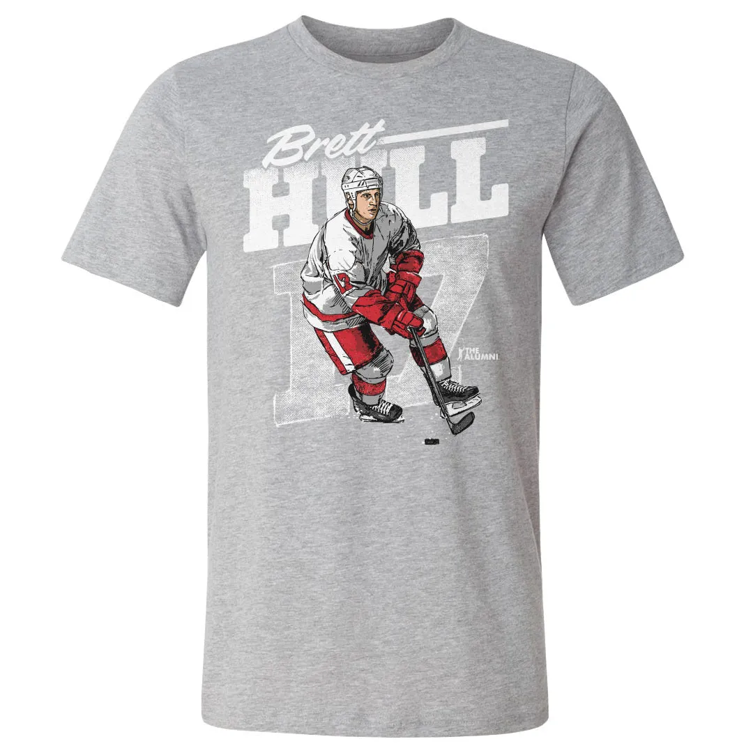 Brett Hull Detroit Retro WHT sold by 500 Level product image thumbnail 2