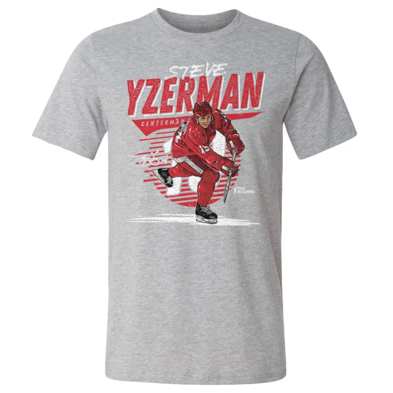 Steve Yzerman Detroit Comet WHT sold by 500 Level