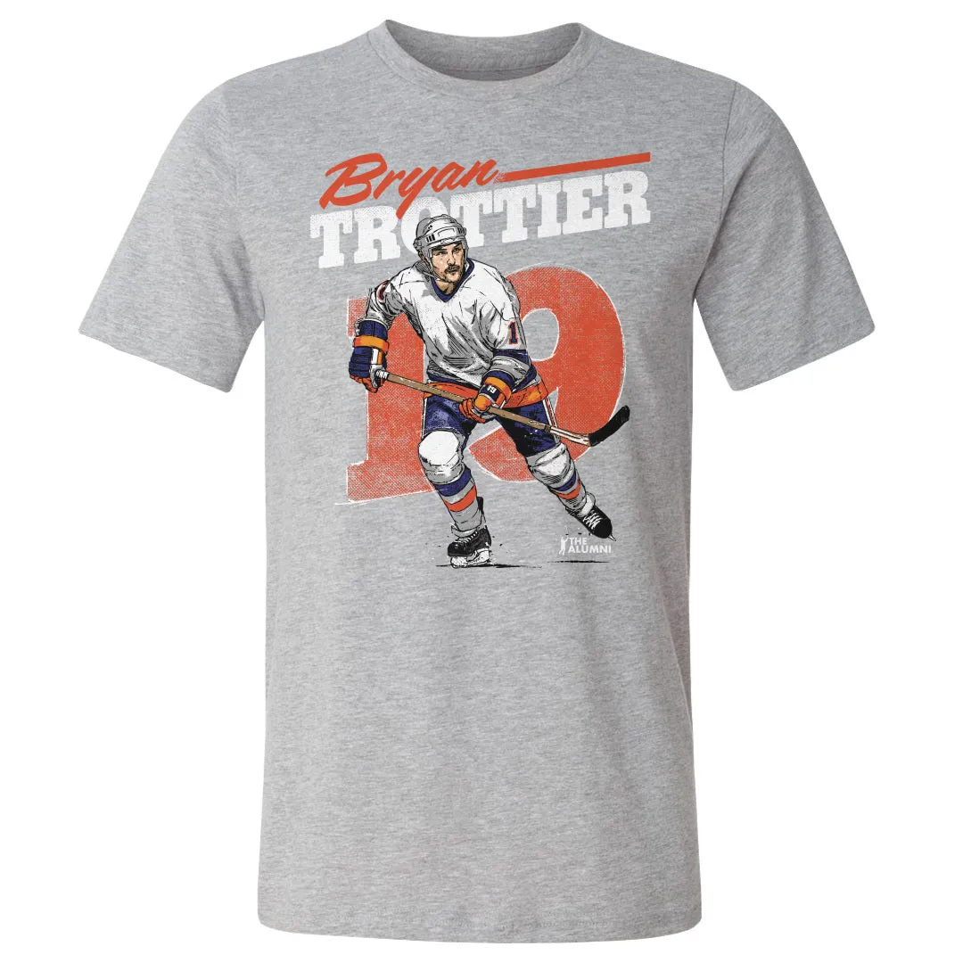 Bryan Trottier New York I Retro WHT sold by 500 Level