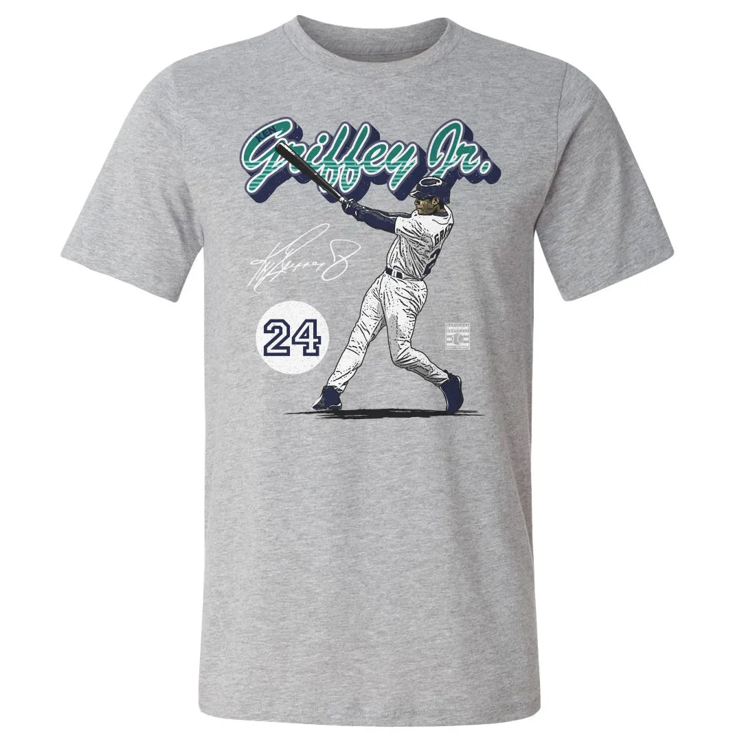 Ken Griffey Jr. Seattle Retro Script WHT sold by 500 Level product image thumbnail 2