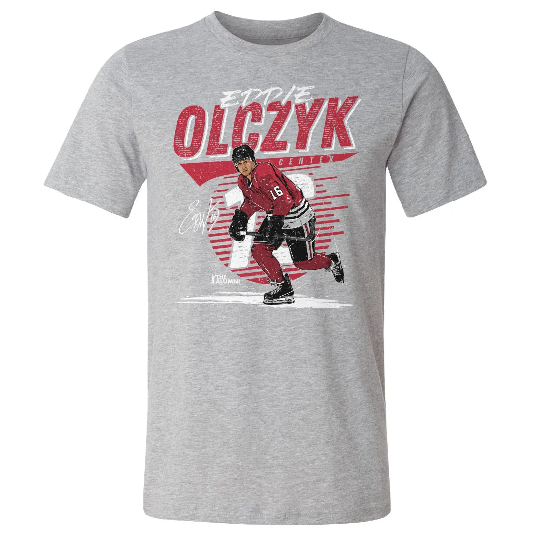 Eddie Olczyk Chicago Comet WHT sold by 500 Level product image thumbnail 2