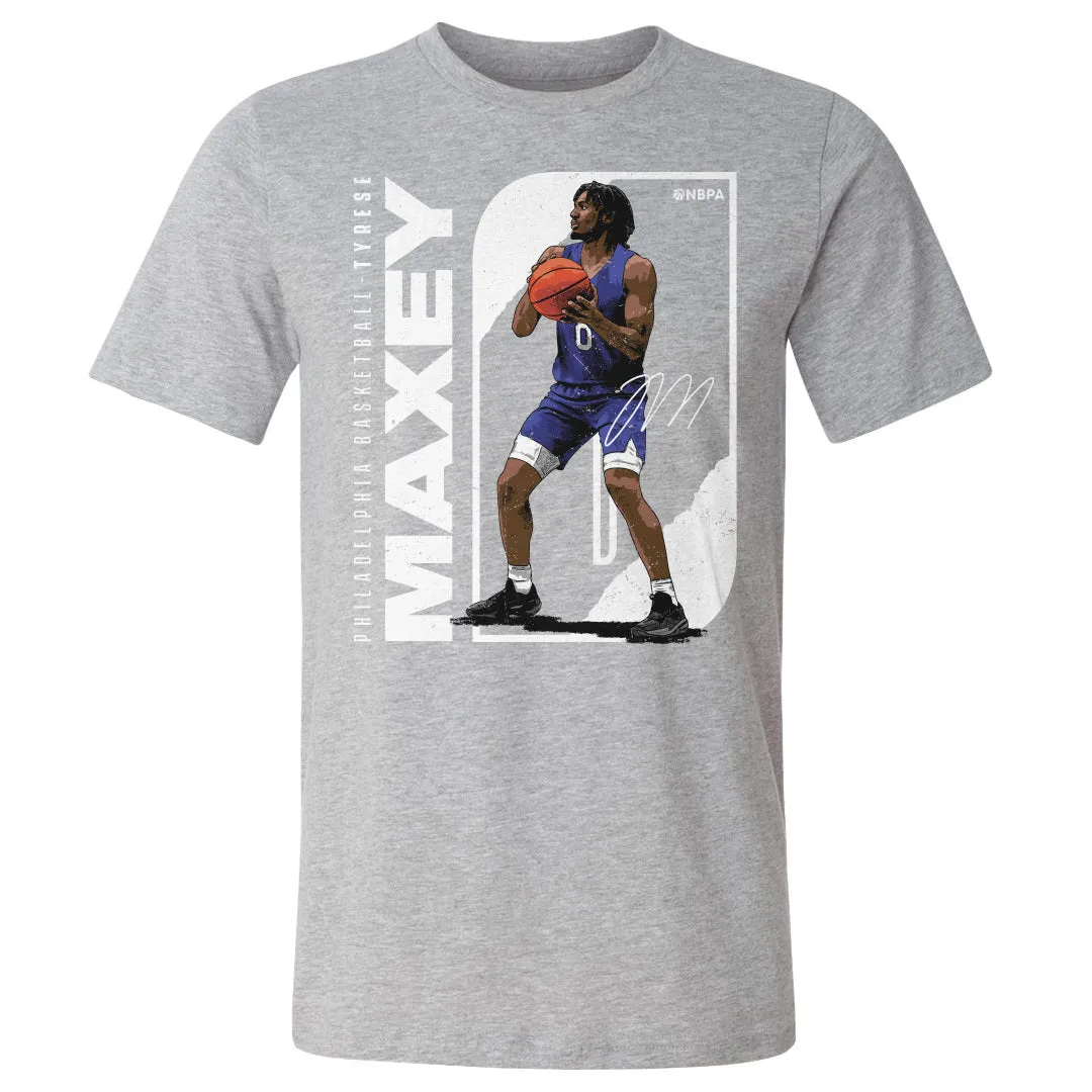 Tyrese Maxey Philadelphia Stretch WHT sold by 500 Level product image thumbnail 2