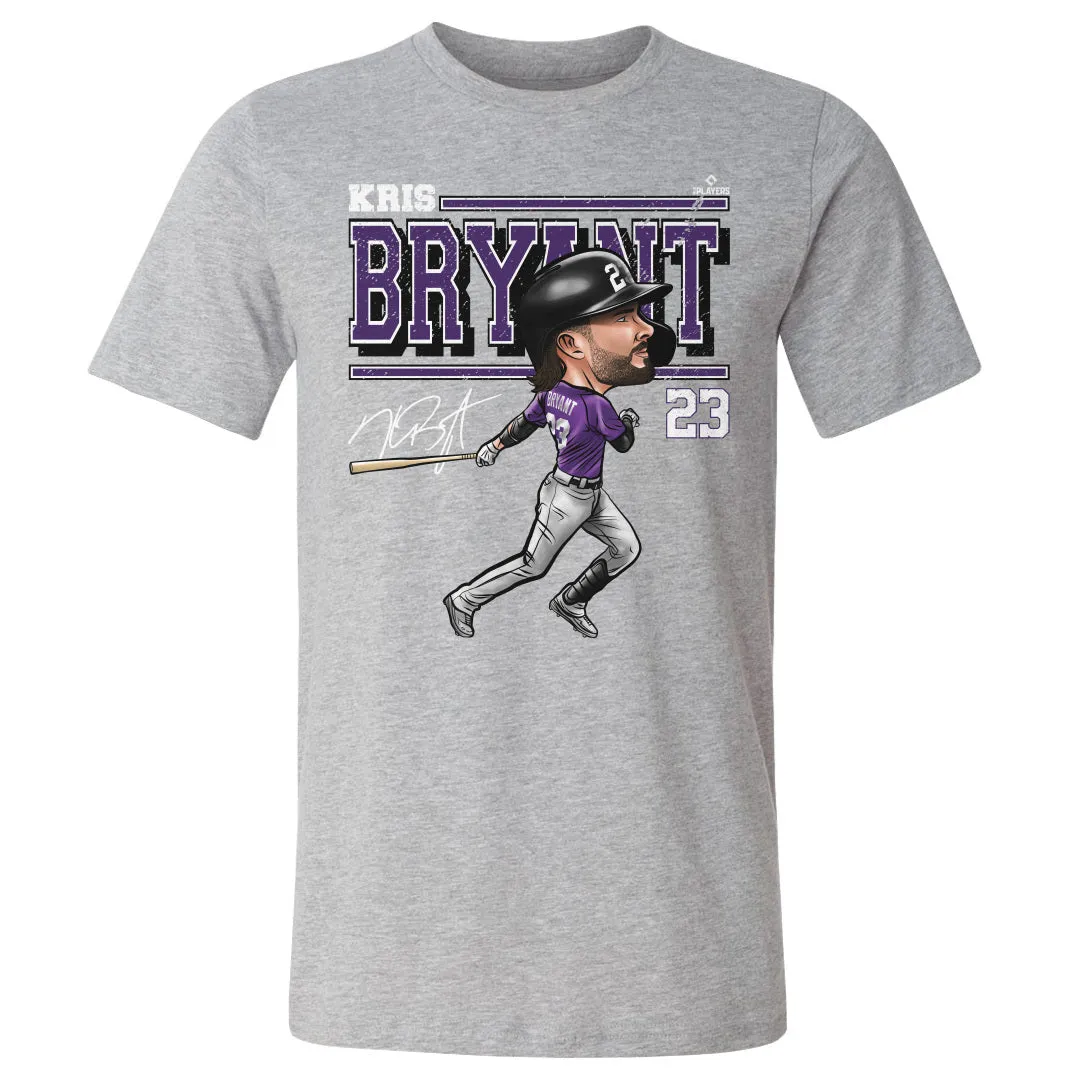 Kris Bryant Colorado Cartoon WHT sold by 500 Level