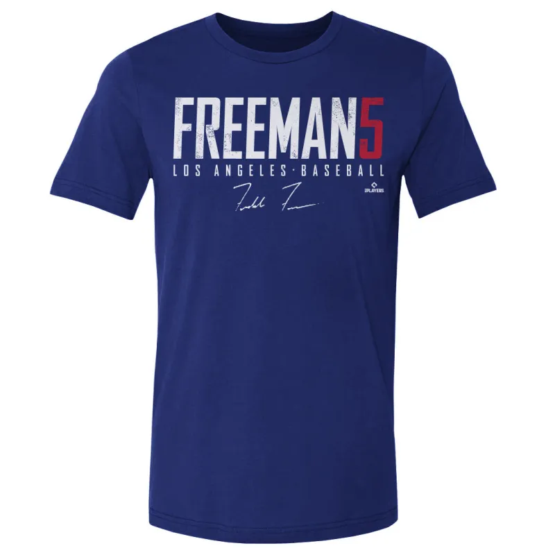 Freddie Freeman Los Angeles D Elite WHT sold by 500 Level
