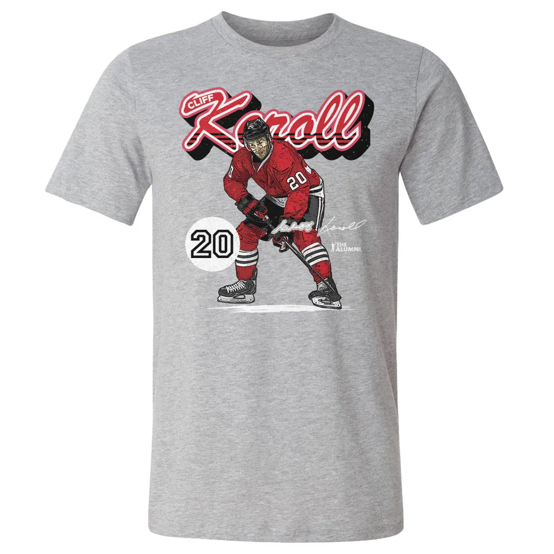 Cliff Koroll Chicago Retro Script WHT sold by 500 Level product image thumbnail 2