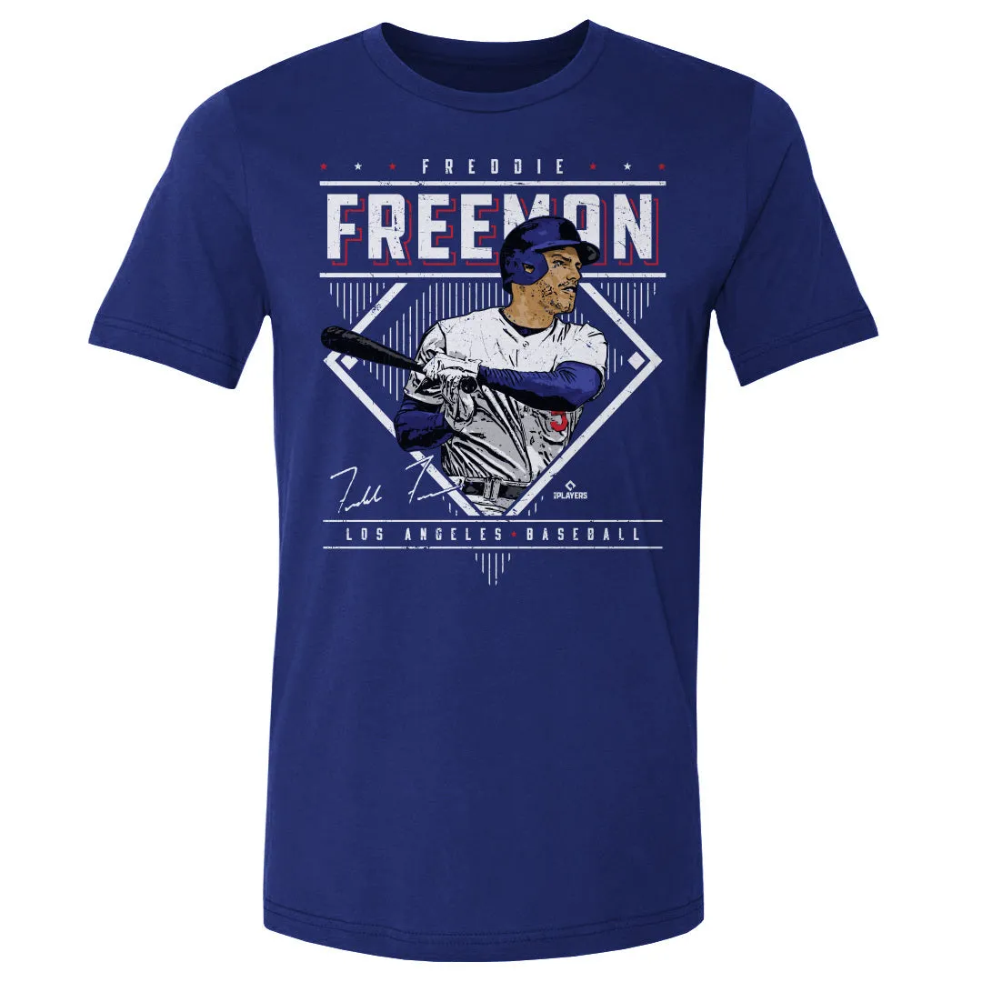 Freddie Freeman Los Angeles D Vintage WHT sold by 500 Level