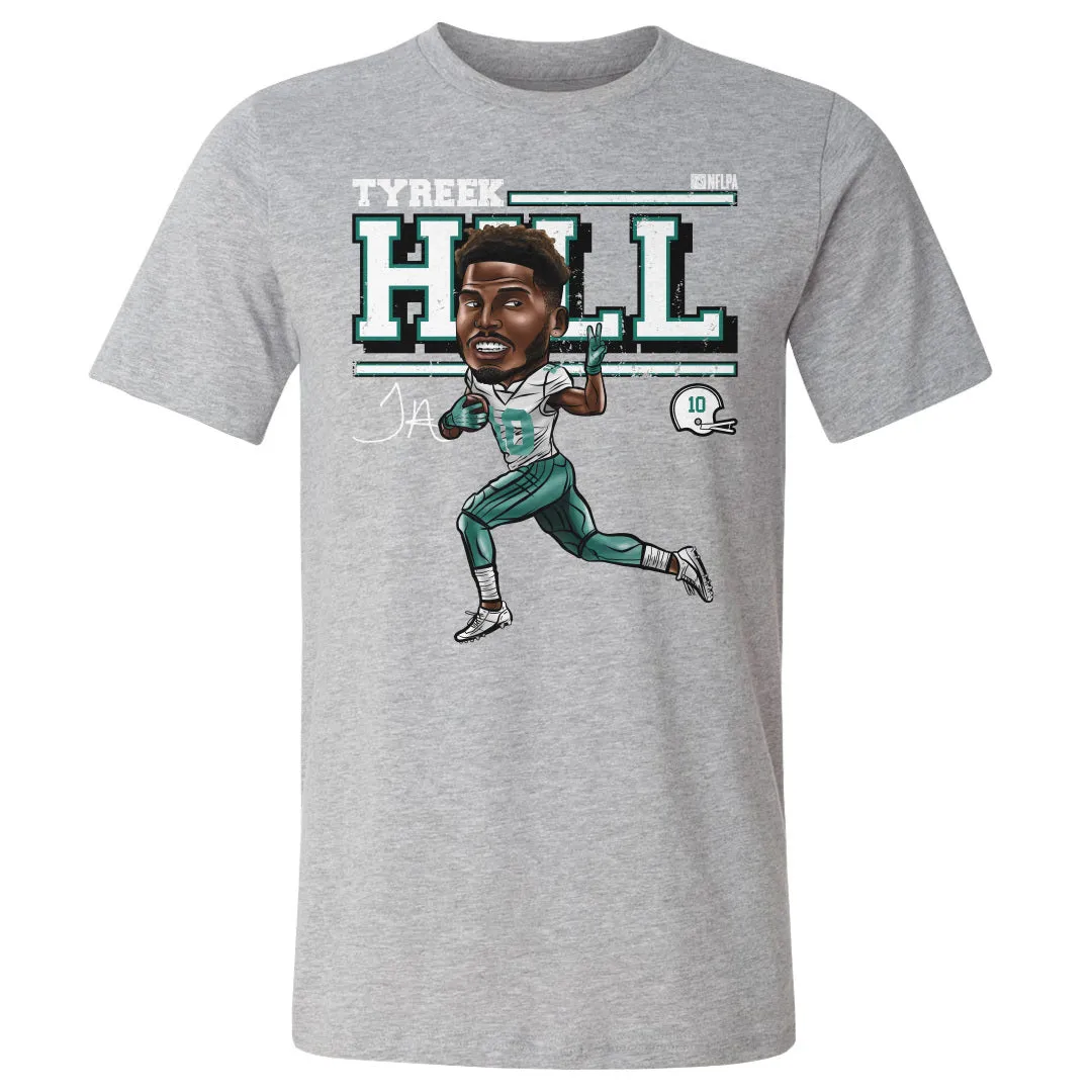 Tyreek Hill Miami Cartoon WHT sold by 500 Level