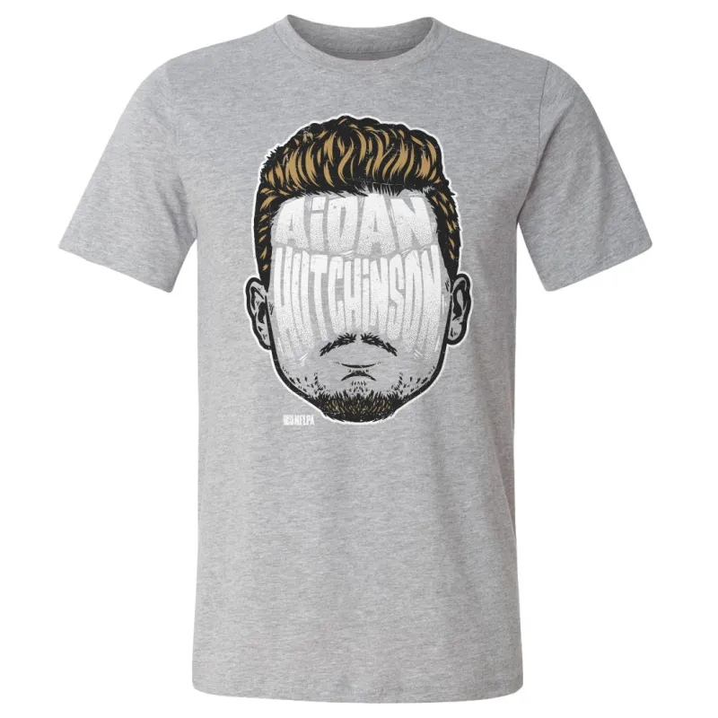 Aidan Hutchinson Detroit Player Silhouette WHT sold by 500 Level