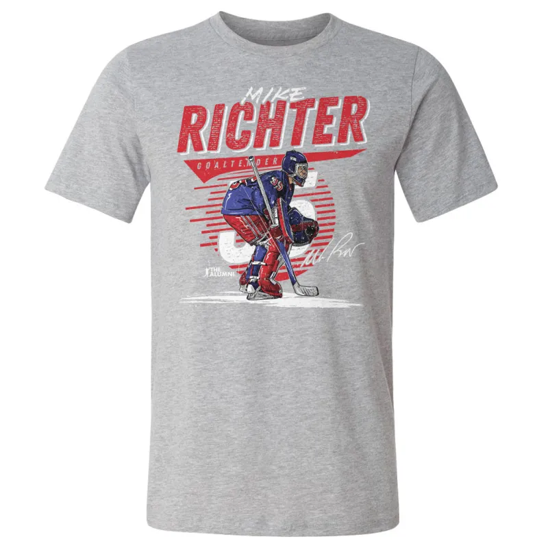 Mike Richter New York R Comet WHT sold by 500 Level