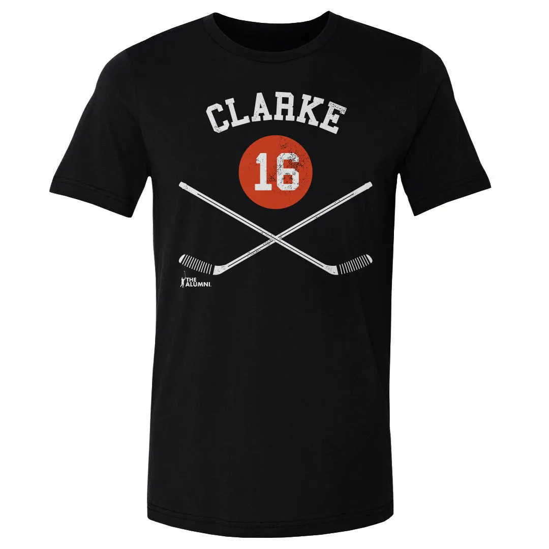 Bobby Clarke Philadelphia 16 Sticks WHT sold by 500 Level