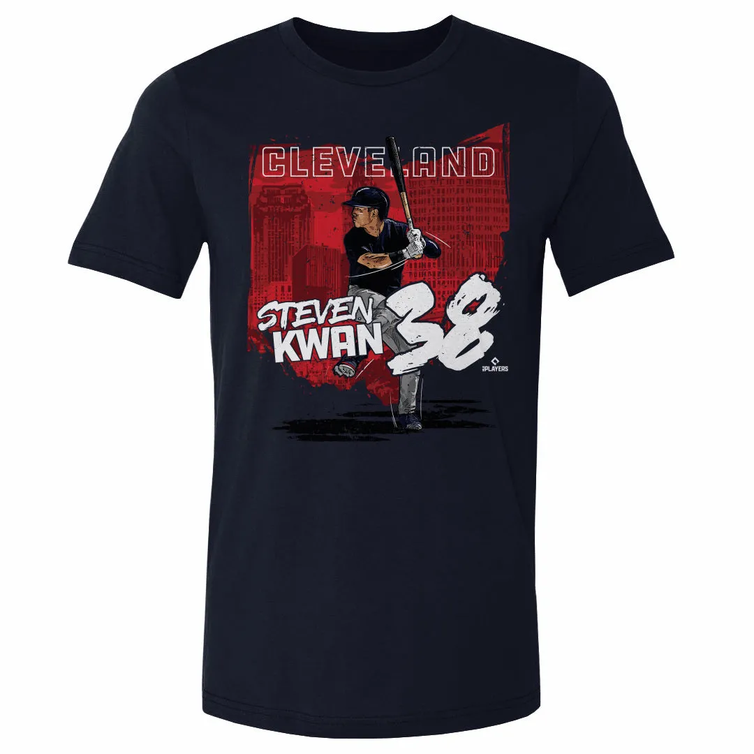 Steven Kwan Cleveland State WHT sold by 500 Level product image thumbnail 2