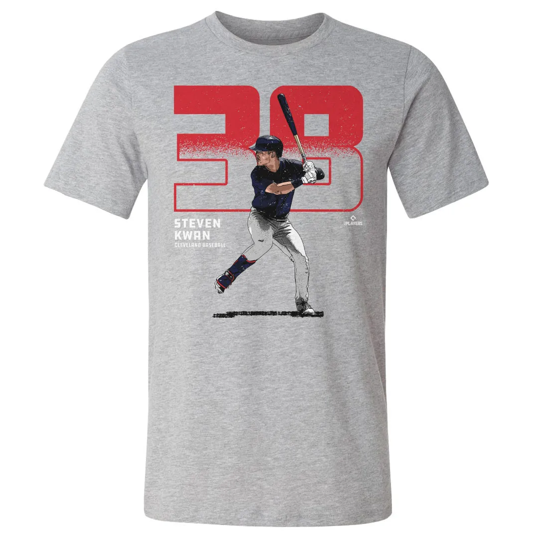 Steven Kwan Cleveland Outline WHT sold by 500 Level product image thumbnail 2