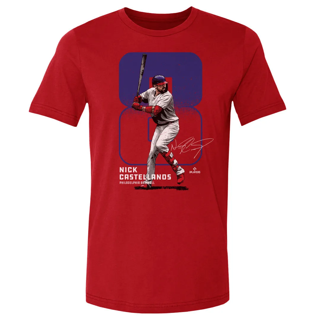 Nick Castellanos Philadelphia Outline WHT sold by 500 Level product image thumbnail 2