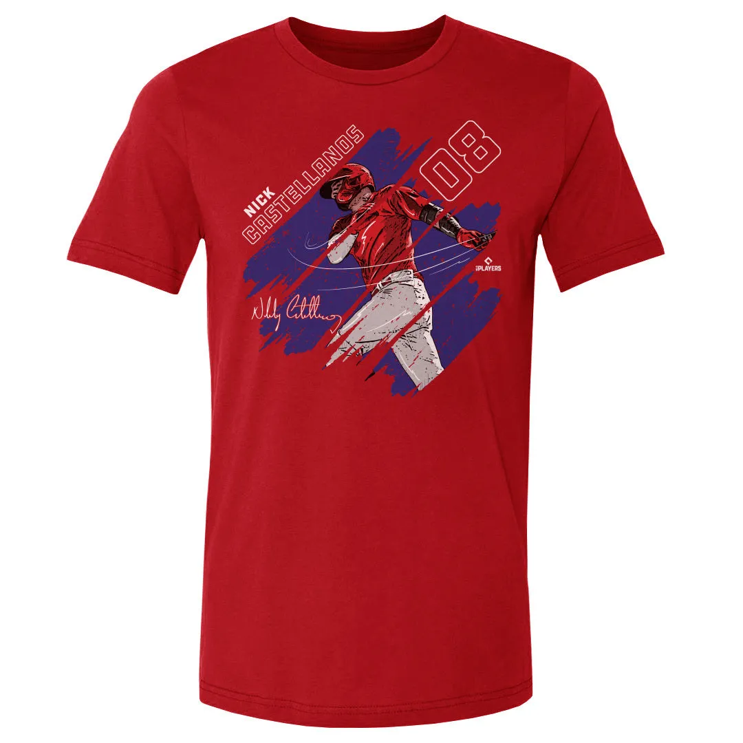 Nick Castellanos Philadelphia Stripes WHT sold by 500 Level